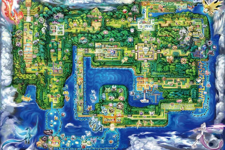 Liste des Pokémon par Routes - Pokédex complet - Pokémon Let's Go, Pikachu et Évoli